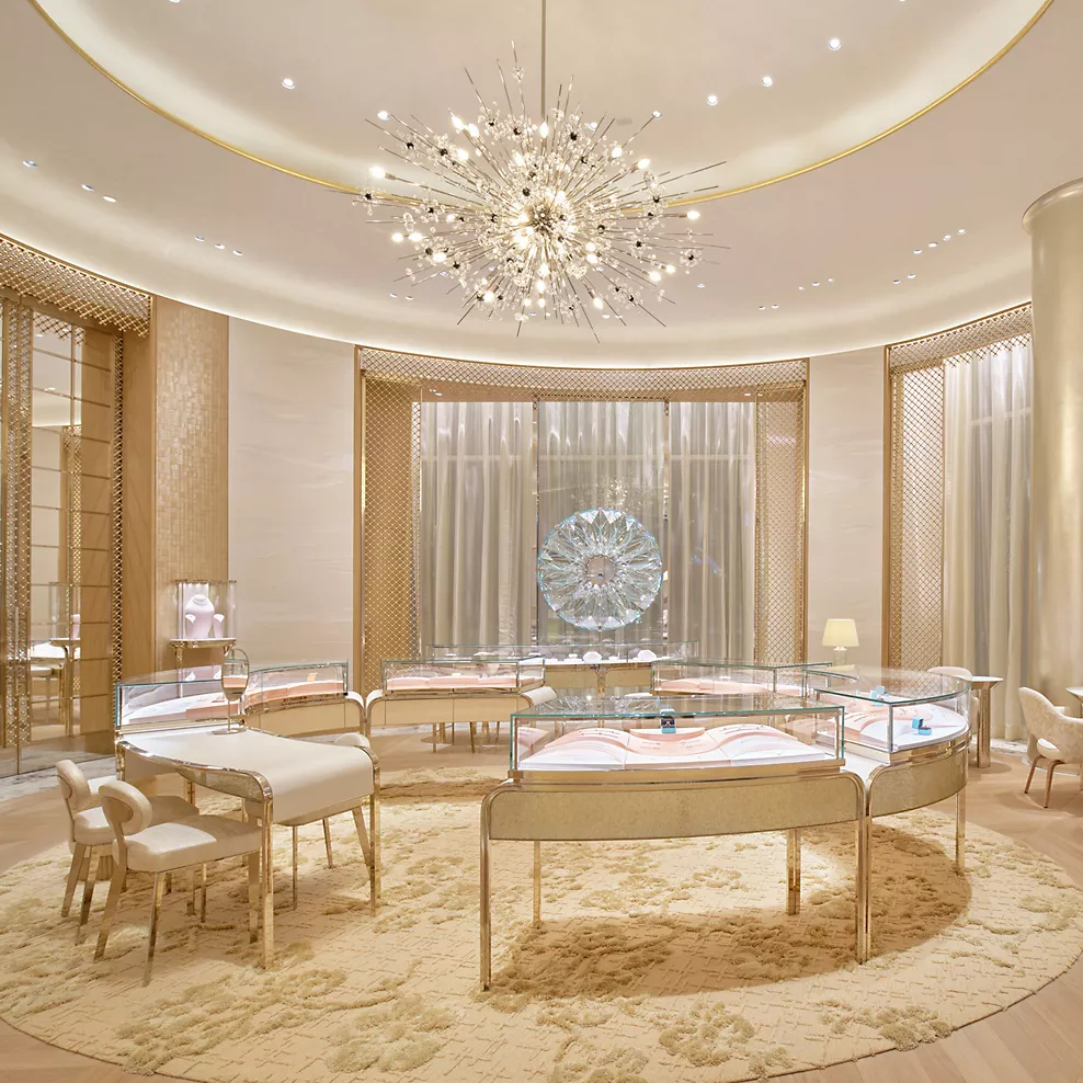 迪拜Tiffany&Co蒂芙尼精品店、咖啡店